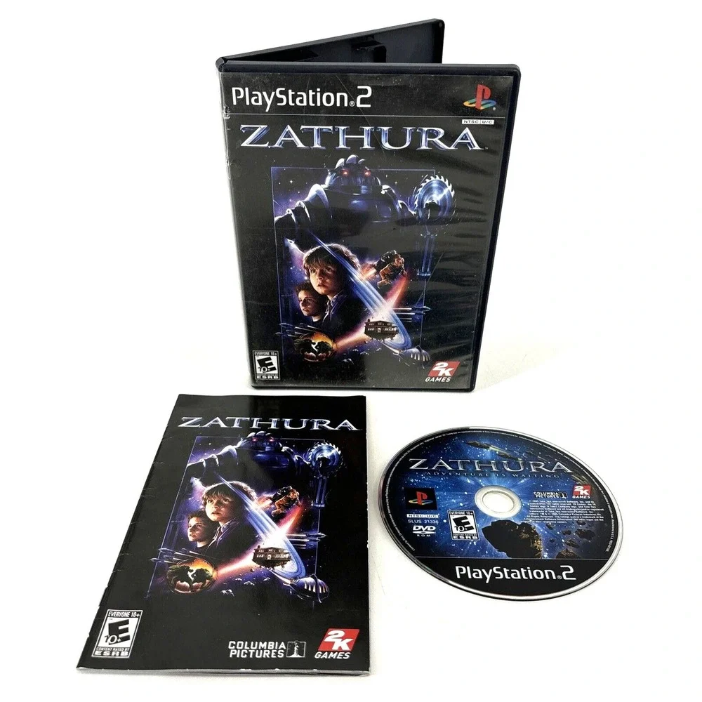 Zathura (Sony PlayStation 2, 2005) PS2 Video Game Complete‎ w Manual